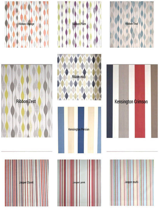 Floral Roller Blinds - Made To Measure - Patterned Roller Blinds - Floral Design - Queen Blinds ltd
