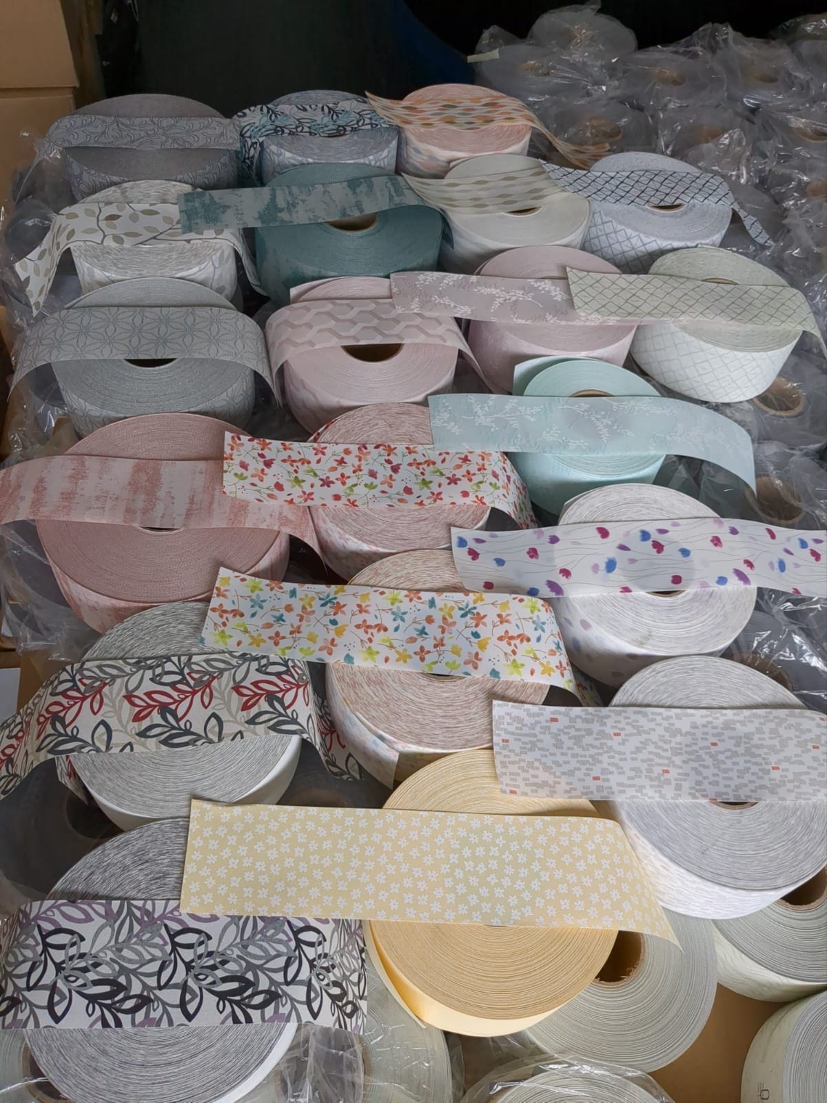 made to measure patterned vertical blinds replacement slats 3.5"(89mm) - Queen Blinds ltd