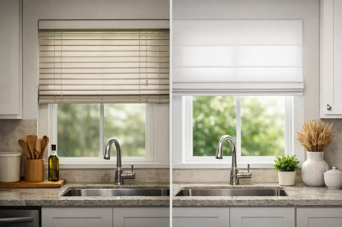 Kitchen Blind Makeover Before After Results