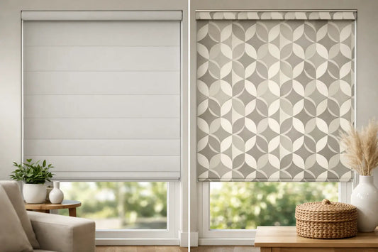 Should You Choose Plain or Patterned Blinds?
