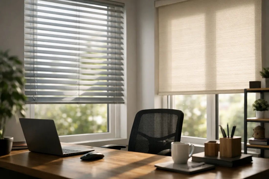 Best Blinds for Home Offices That Work Hard