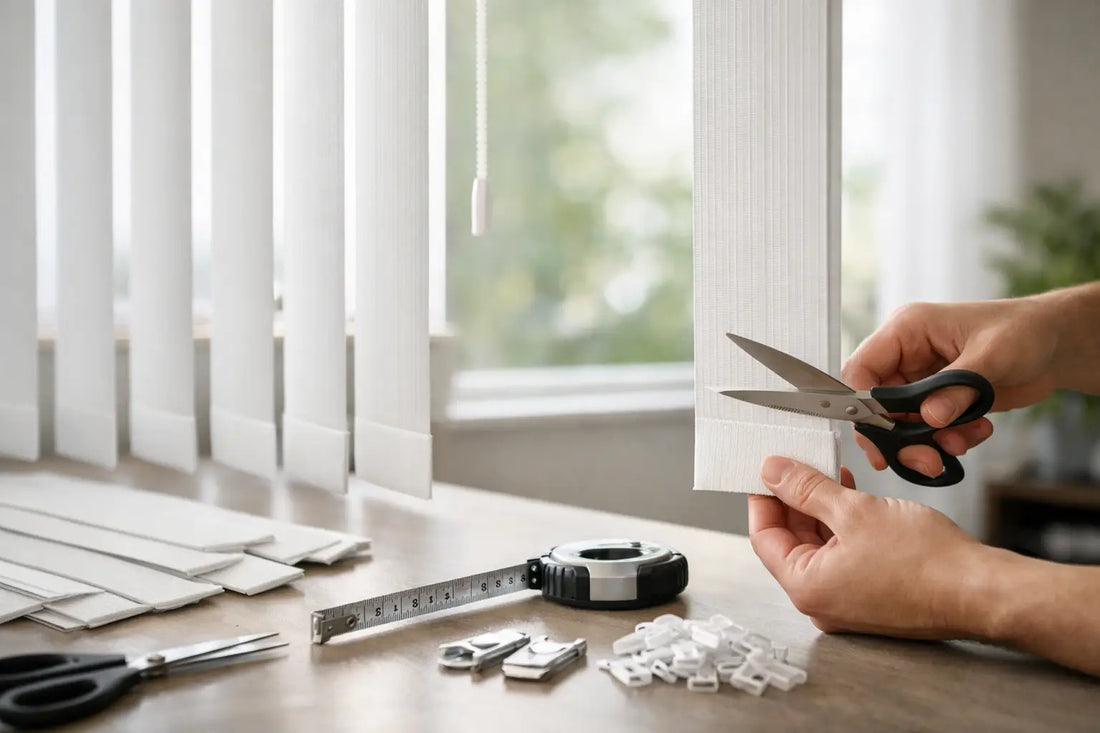Can Vertical Blinds Be Shortened Without Ruining Them?