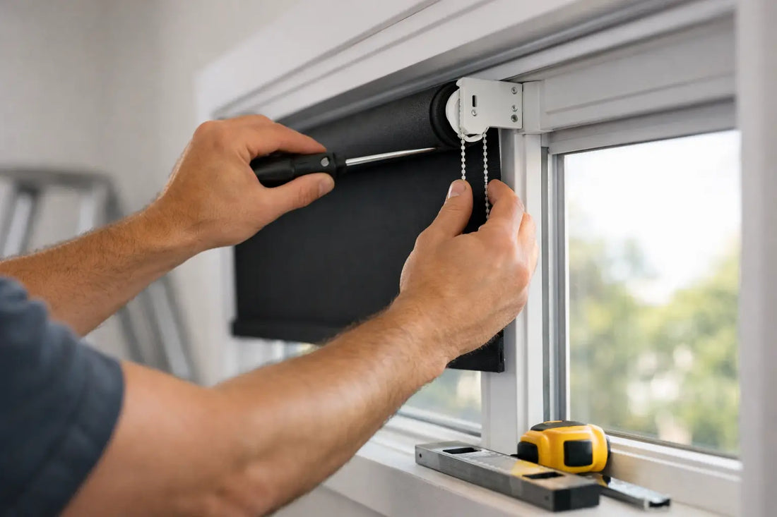 How to Fit Blackout Roller Blinds Properly