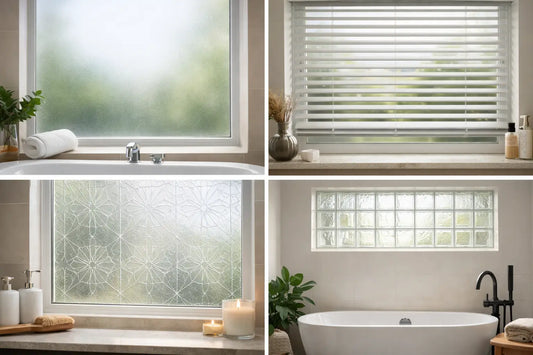 9 Bathroom Window Privacy Ideas That Work