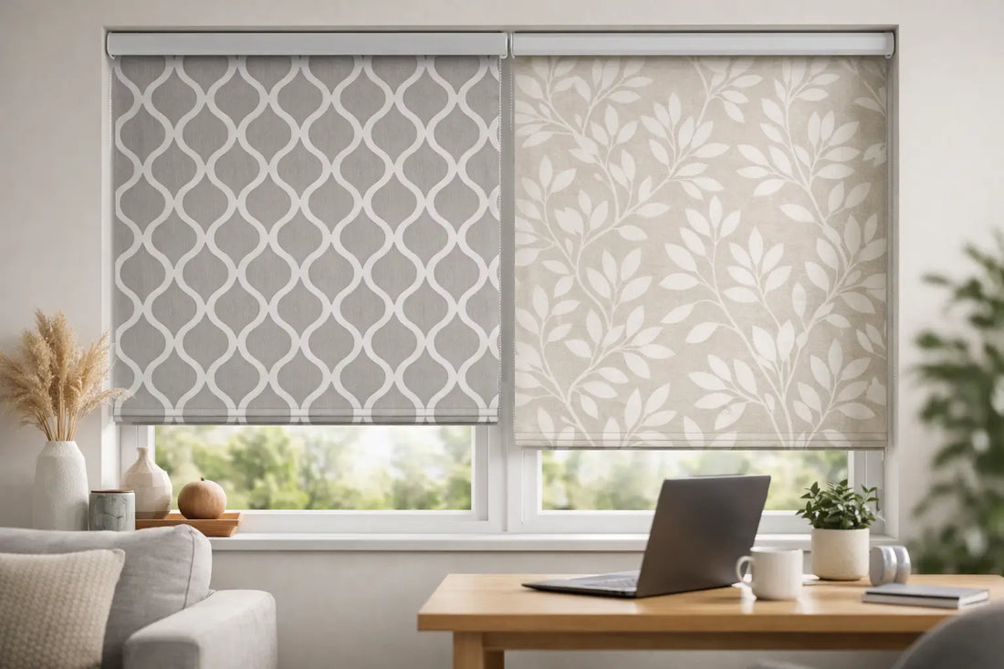 Patterned Roller Blinds That Work Hard