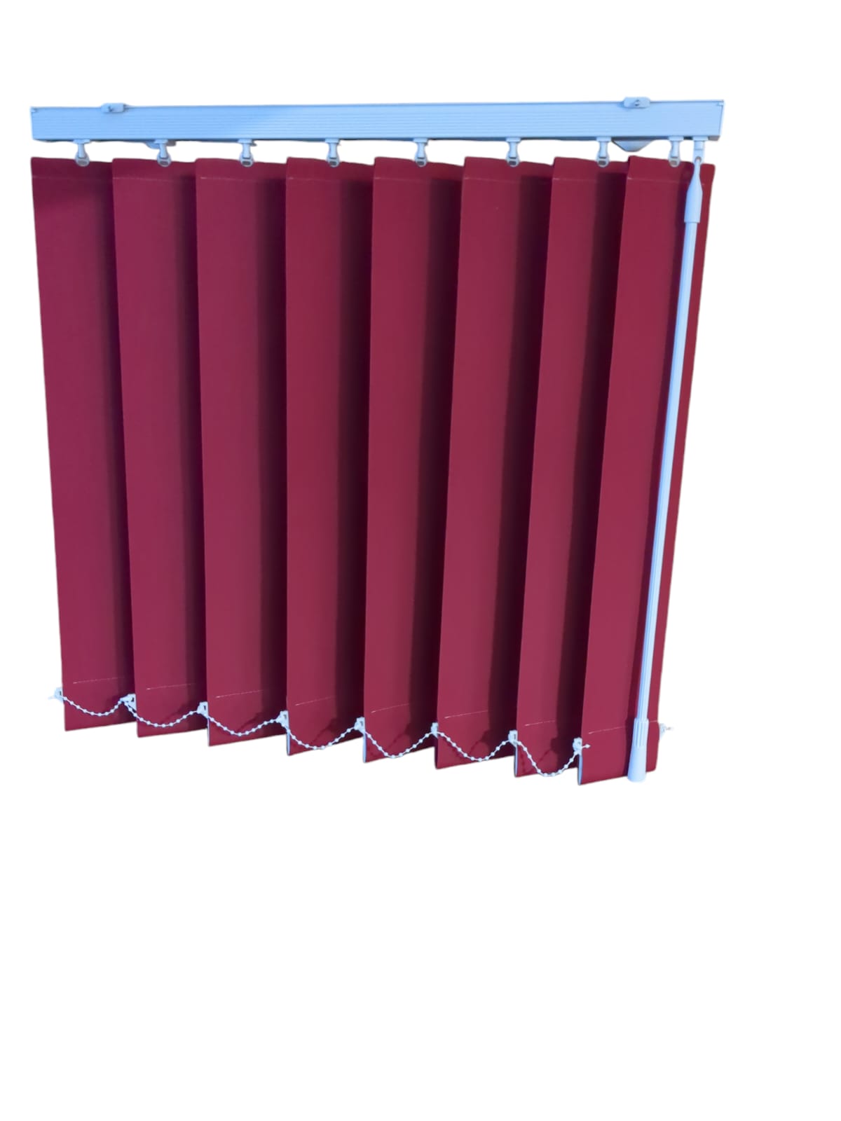 Made To Measure complete blackout Vertical Blinds complete kit - Queen Blinds ltd