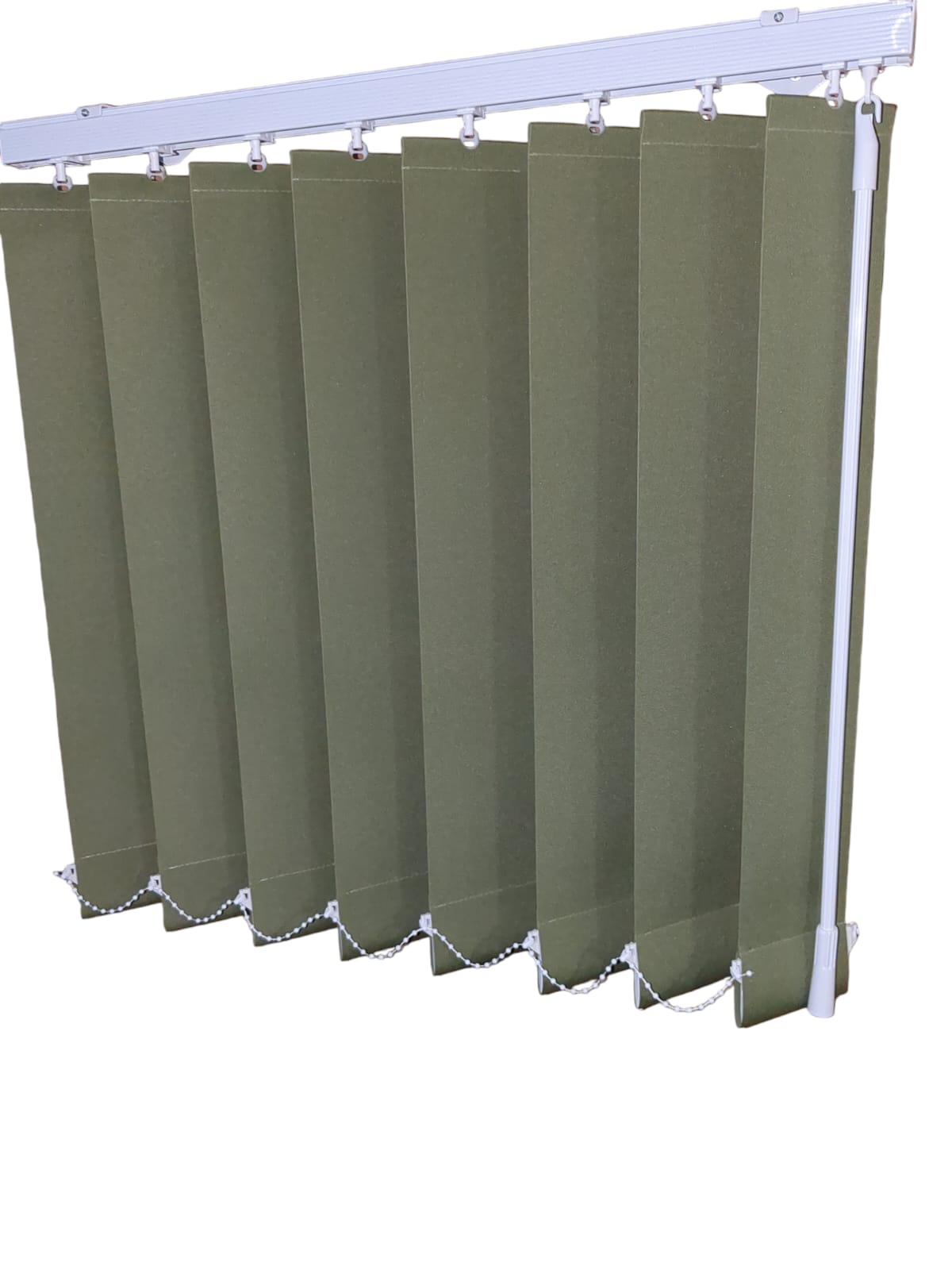 Made To Measure complete blackout Vertical Blinds complete kit - Queen Blinds ltd
