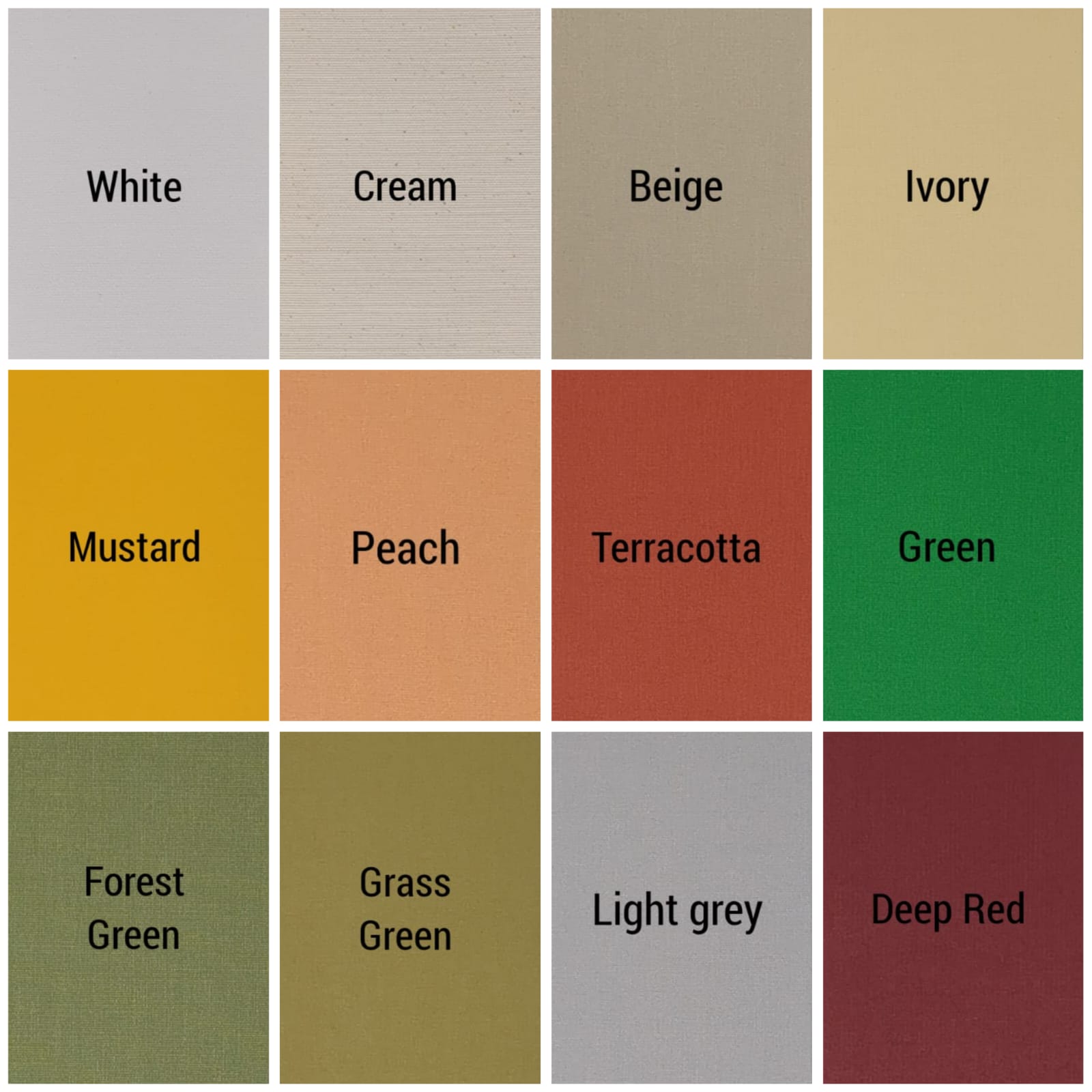 MULTICOLOURED MADE TO MEASURE PLAIN VERTICAL BLIND REPLACEMENT SLATS 3.5"(89MM) - Queen Blinds ltd